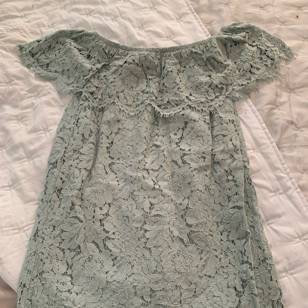 off the shoulder dress